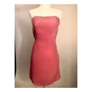 Women’s Lavender Brown strapless dress